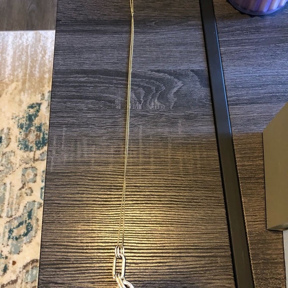 Gold Long Necklace - Picture 2 of 4